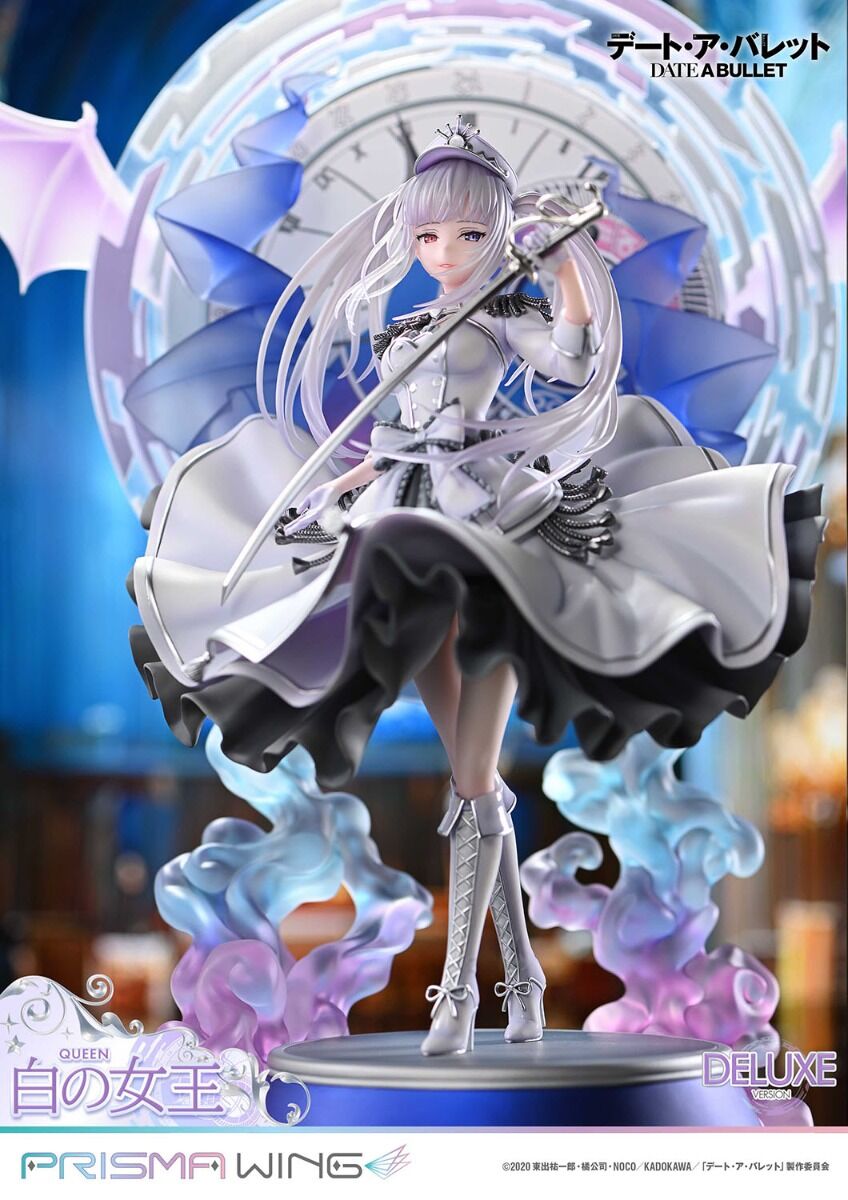 Date A Live Fragment: Date A Bullet - White Queen - Prisma Wing (PWDAB-02PDXS) - 1/7 - DX Bonus Version (Prime 1 Studio) photo 39