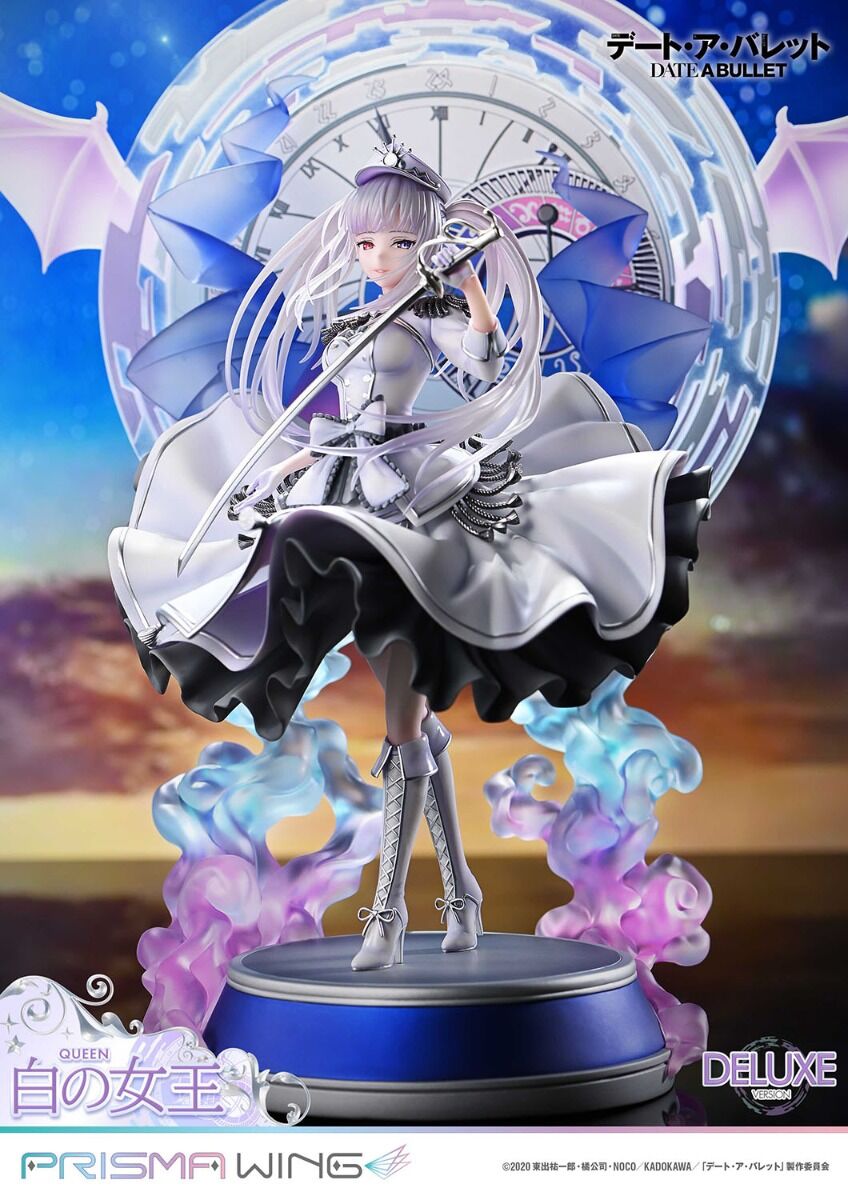 Date A Live Fragment: Date A Bullet - White Queen - Prisma Wing (PWDAB-02PDXS) - 1/7 - DX Bonus Version (Prime 1 Studio) photo 47
