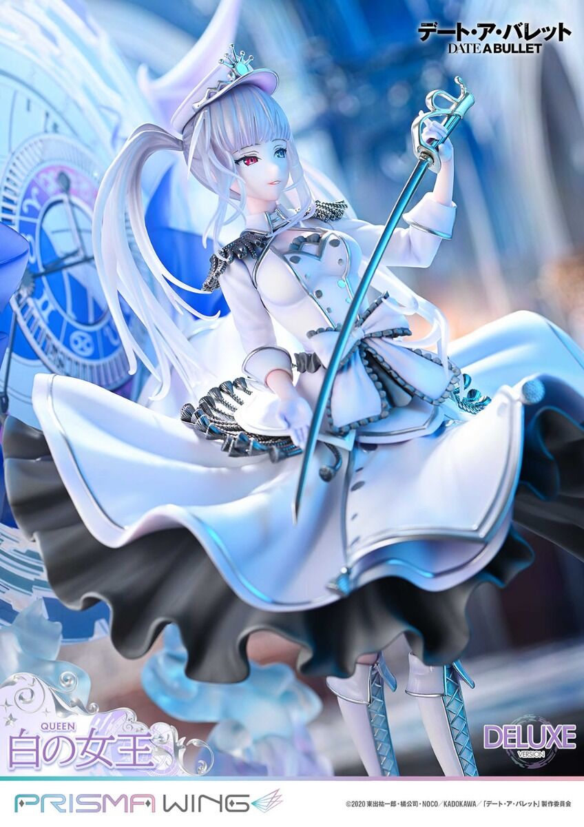 Date A Live Fragment: Date A Bullet - White Queen - Prisma Wing (PWDAB-02PDXS) - 1/7 - DX Bonus Version (Prime 1 Studio) photo 49