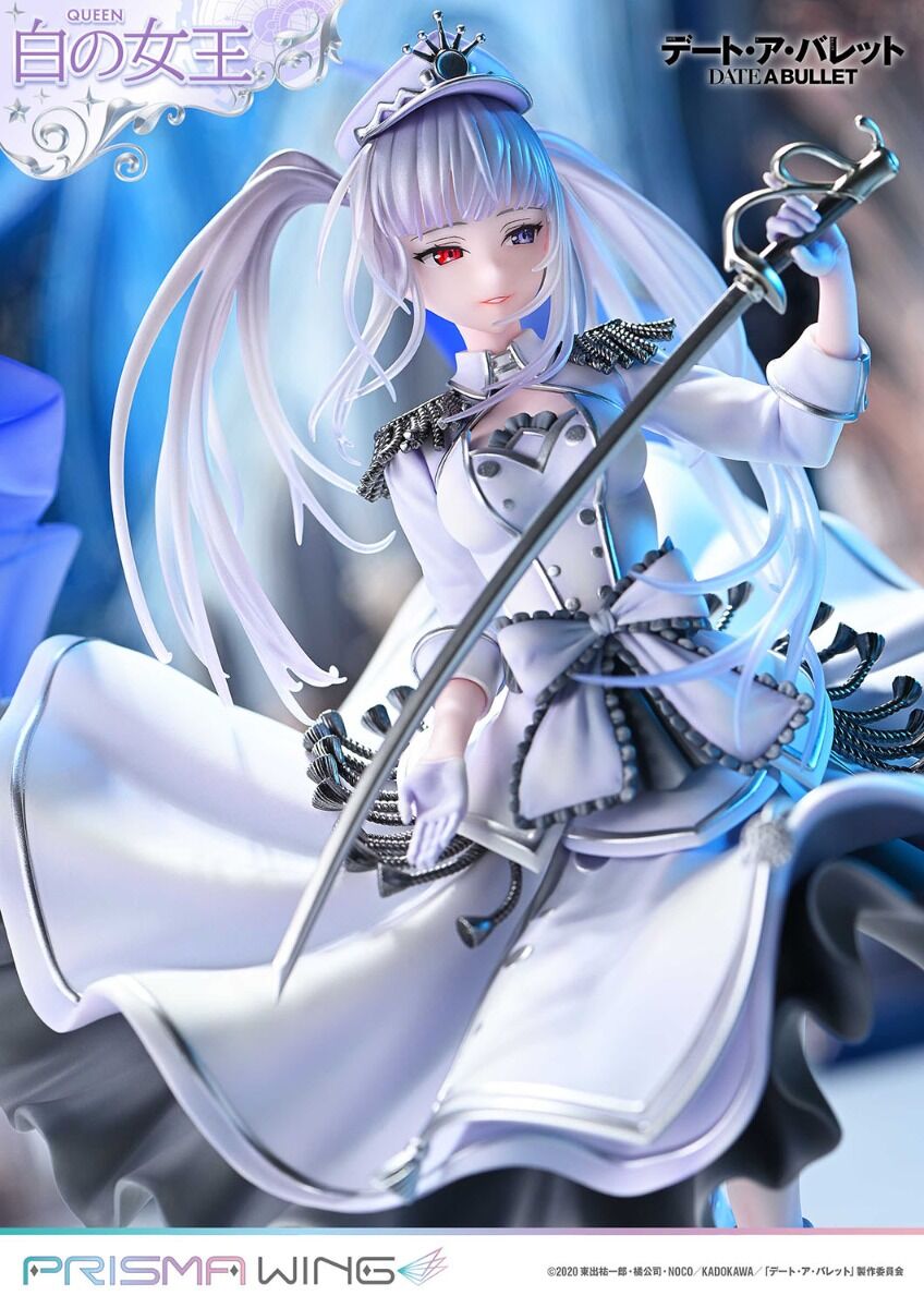 Date A Live Fragment: Date A Bullet - White Queen - Prisma Wing  (PWDAB-02P) - 1/7 (Prime 1 Studio) photo 12