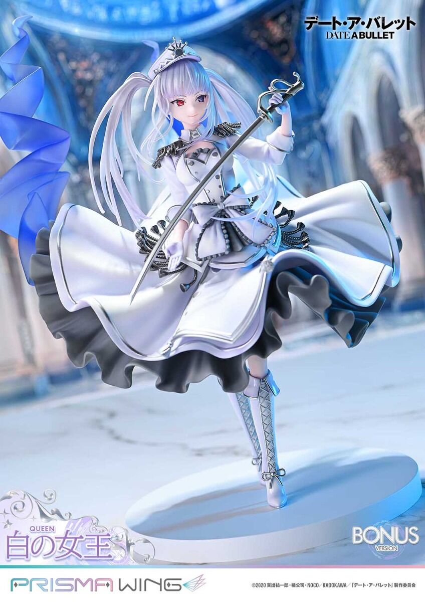 Date A Live Fragment: Date A Bullet - White Queen - Prisma Wing  (PWDAB-02PS) - 1/7 - Bonus Version (Prime 1 Studio) photo 5