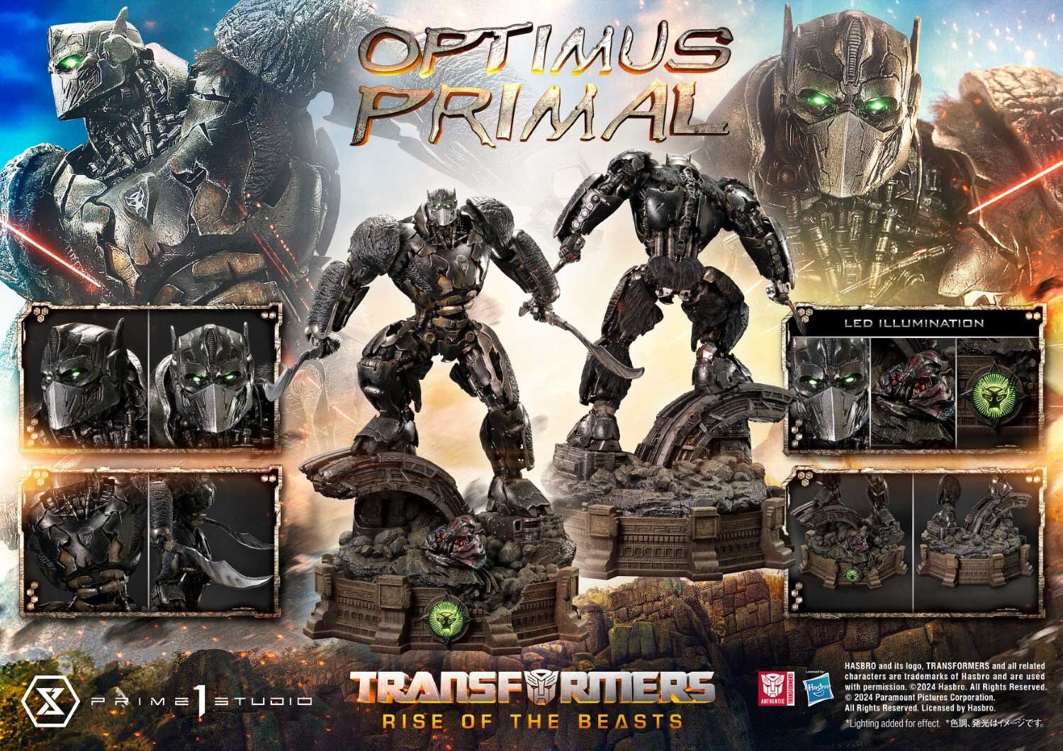 Transformers: Rise of the Beasts - Optimus Primal - Scorpos - Museum Masterline Series (MMTFM-37) (Prime 1 Studio) photo 29