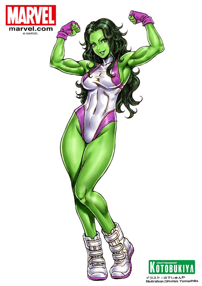 Savage She-Hulk - She-Hulk - Bishoujo Statue - Marvel x Bishoujo - 1/7 (Kotobukiya)