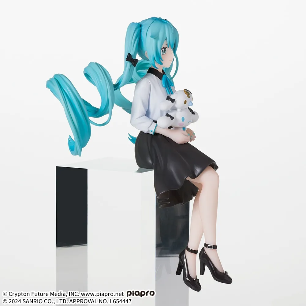 Cinnamoroll - Piapro Characters - Hatsune Miku - Milk - Hatsune Miku x Cinnamoroll - Premium Chokonose Figure - Sumashi Ver. (SEGA) photo 3
