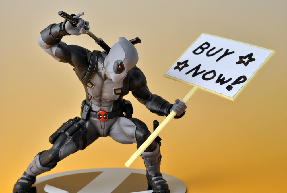 X-Force - Deadpool - ARTFX+ - Marvel NOW! - 1/10 (Kotobukiya) photo 11