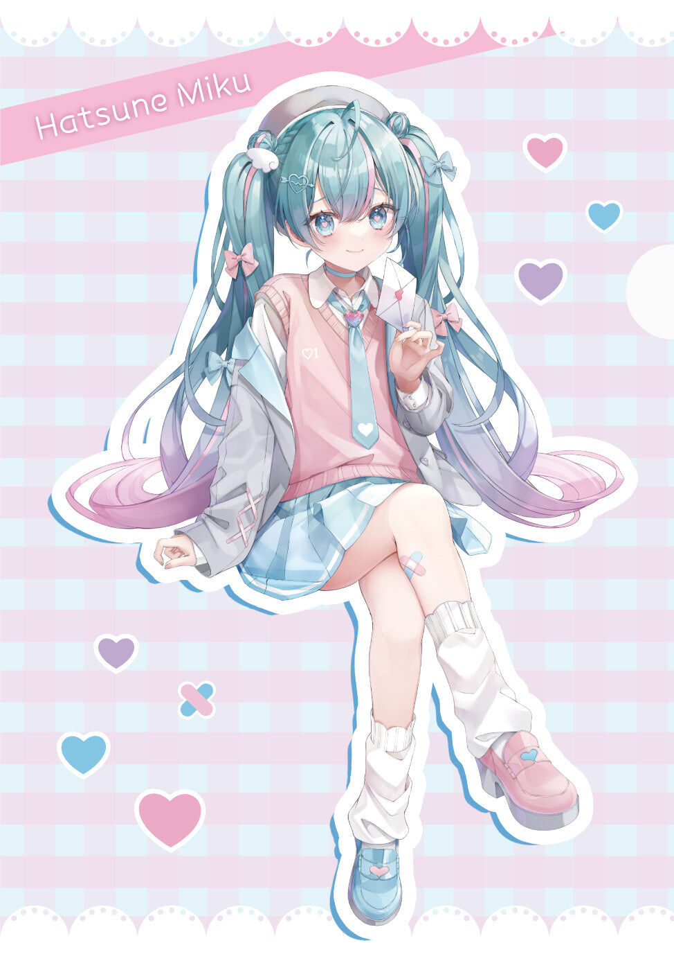 Piapro Characters - Hatsune Miku - Noodle Stopper Figure - Tenitol - Love Blazer, Big (FuRyu) photo 2
