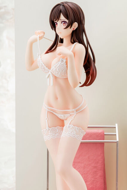 Kanojo, Okarishimasu - Mizuhara Chizuru - 1/6 - See-through Lingerie, Angel White Ver. (Hakoiri Musume) photo 4