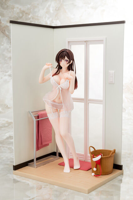 Kanojo, Okarishimasu - Mizuhara Chizuru - 1/6 - See-through Lingerie, Angel White Ver. (Hakoiri Musume) photo 7