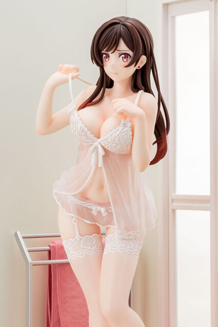 Kanojo, Okarishimasu - Mizuhara Chizuru - 1/6 - See-through Lingerie, Angel White Ver. (Hakoiri Musume) photo 8