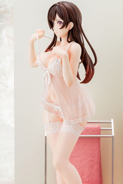 Kanojo, Okarishimasu - Mizuhara Chizuru - 1/6 - See-through Lingerie, Angel White Ver. (Hakoiri Musume) photo 18