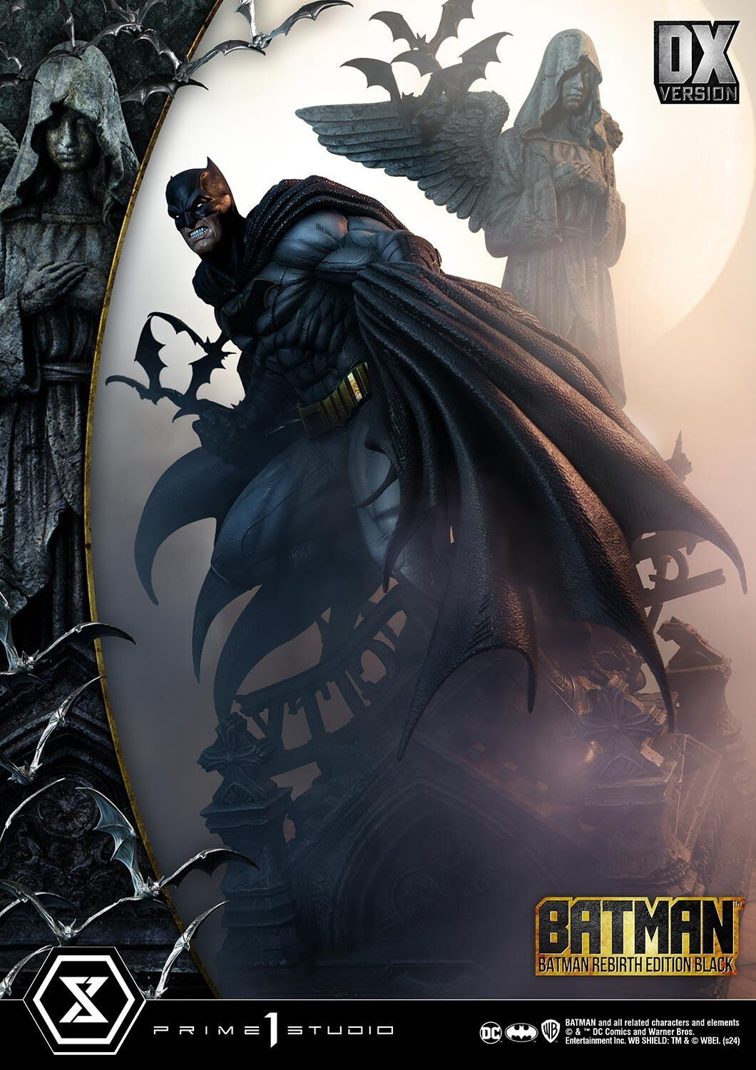 Batman - Premium Masterline (UPMDC-09DX) - 1/4 - Rebirth, Black, DX Version (Prime 1 Studio)