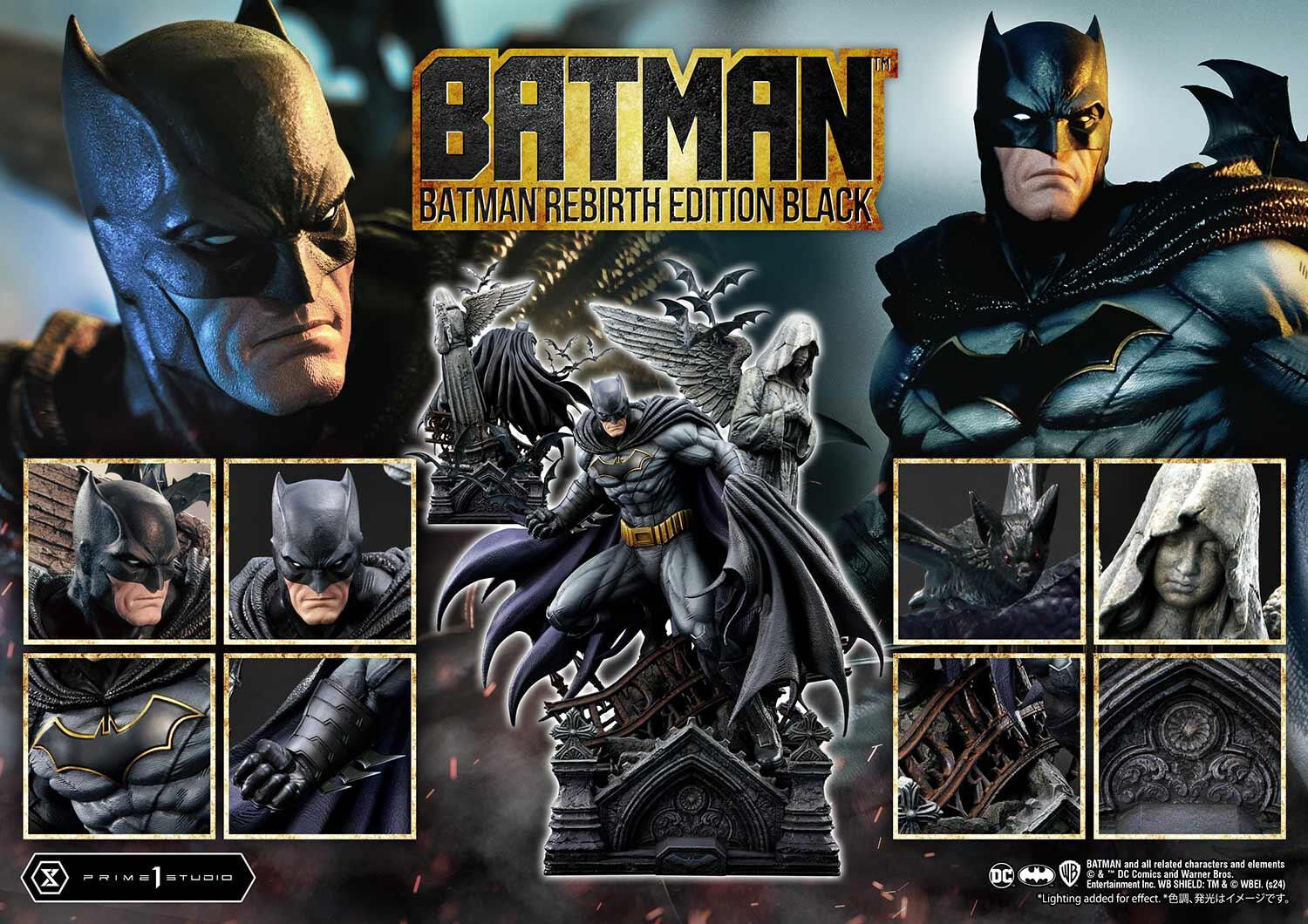 Batman - Premium Masterline (UPMDC-09DX) - 1/4 - Rebirth, Black, DX Version (Prime 1 Studio) photo 69
