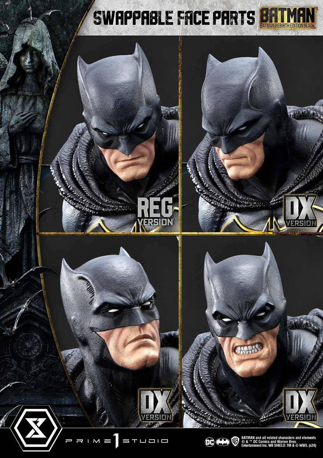 Batman - Premium Masterline (UPMDC-09DX) - 1/4 - Rebirth, Black, DX Version (Prime 1 Studio) photo 91
