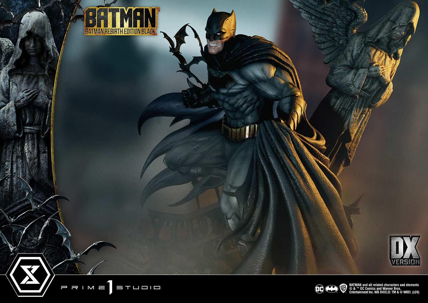 Batman - Premium Masterline (UPMDC-09DXS) - 1/4 - Rebirth, Black, DX Bonus Version (Prime 1 Studio) photo 3