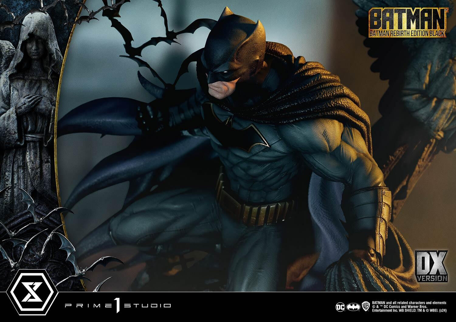 Batman - Premium Masterline (UPMDC-09DXS) - 1/4 - Rebirth, Black, DX Bonus Version (Prime 1 Studio) photo 15