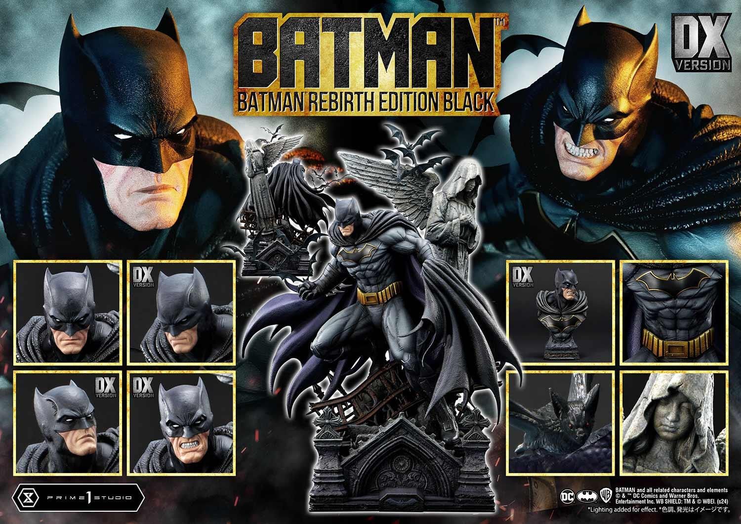 Batman - Premium Masterline (UPMDC-09DXS) - 1/4 - Rebirth, Black, DX Bonus Version (Prime 1 Studio) photo 83