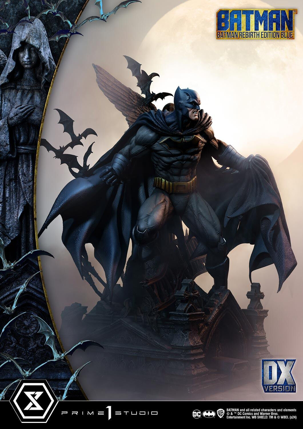 Batman - Premium Masterline (UPMDC-09DXLM) - 1/4 - Rebirth, Blue, DX Version (Prime 1 Studio)