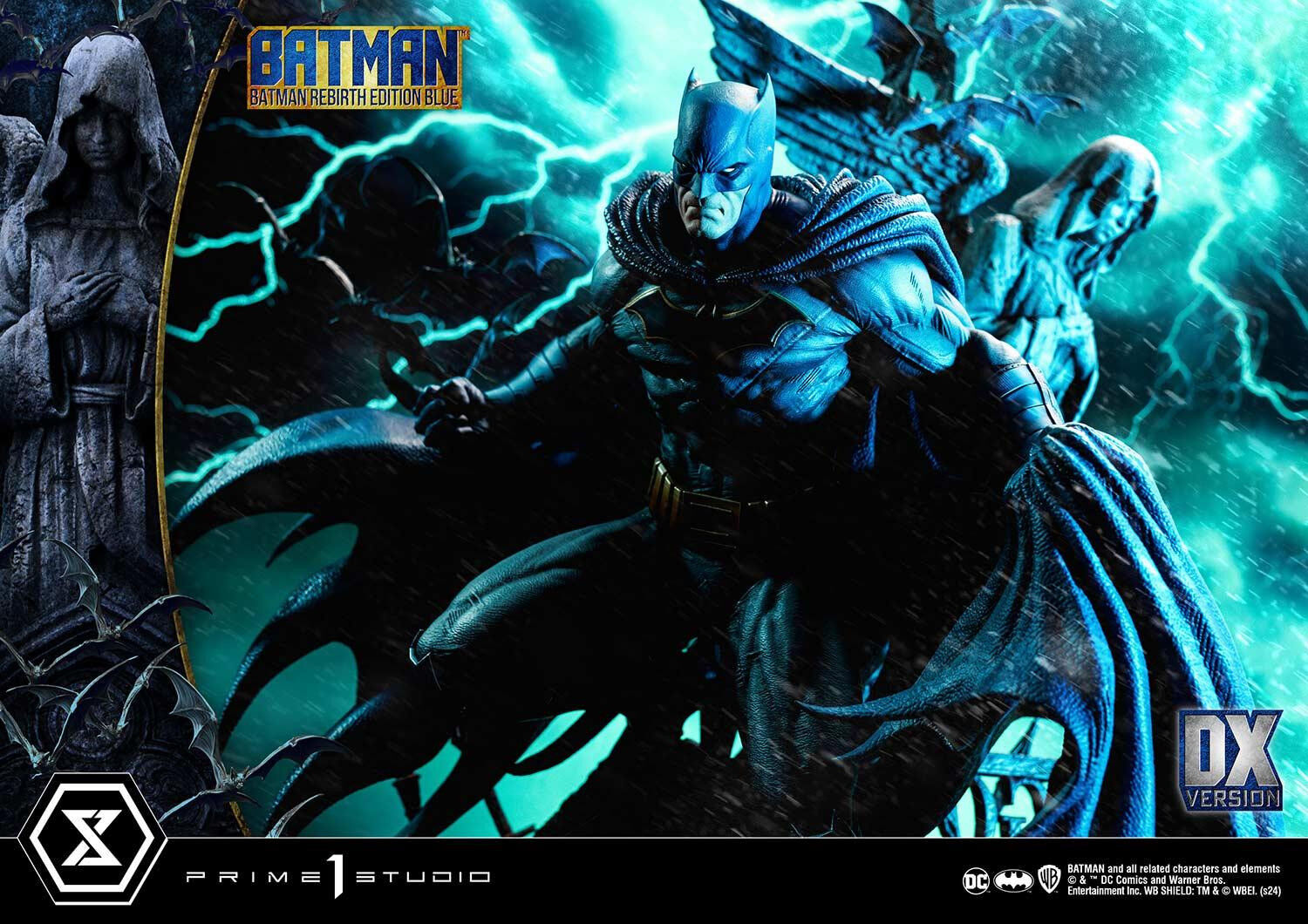 Batman - Premium Masterline (UPMDC-09DXLM) - 1/4 - Rebirth, Blue, DX Version (Prime 1 Studio) photo 6
