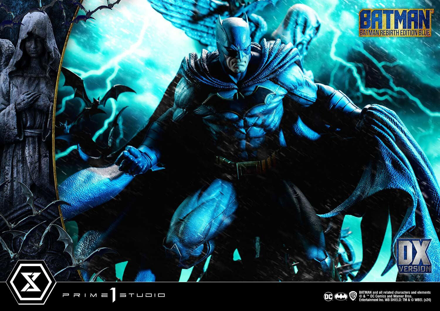 Batman - Premium Masterline (UPMDC-09DXLM) - 1/4 - Rebirth, Blue, DX Version (Prime 1 Studio) photo 8