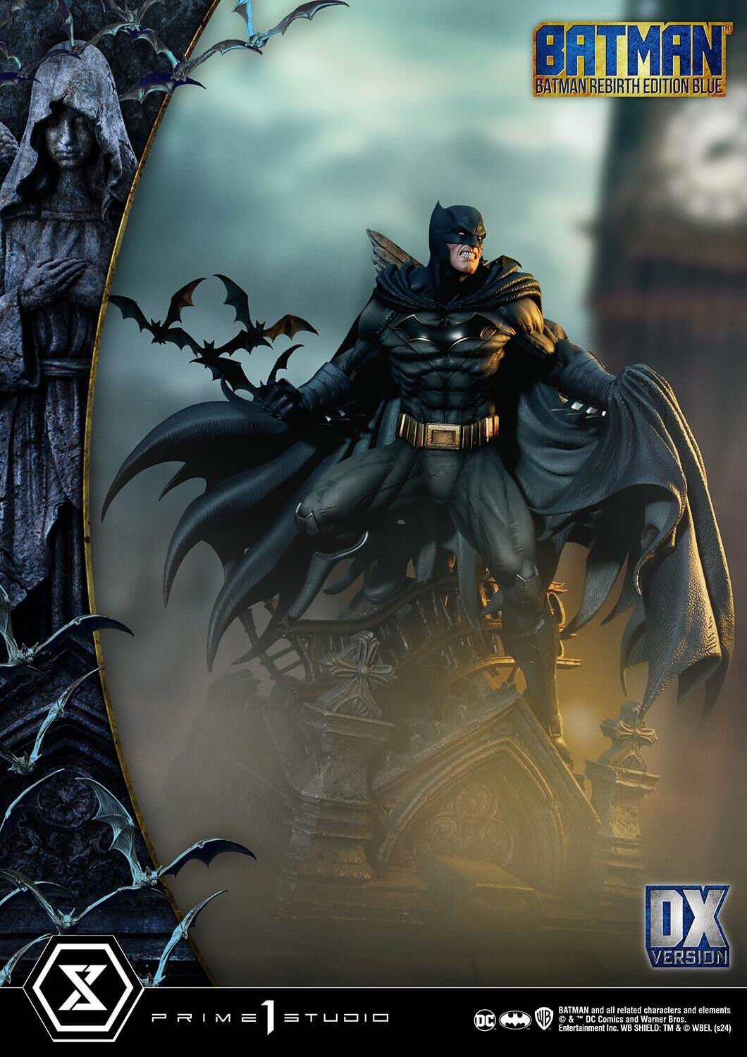 Batman - Premium Masterline (UPMDC-09DXLM) - 1/4 - Rebirth, Blue, DX Version (Prime 1 Studio) photo 17