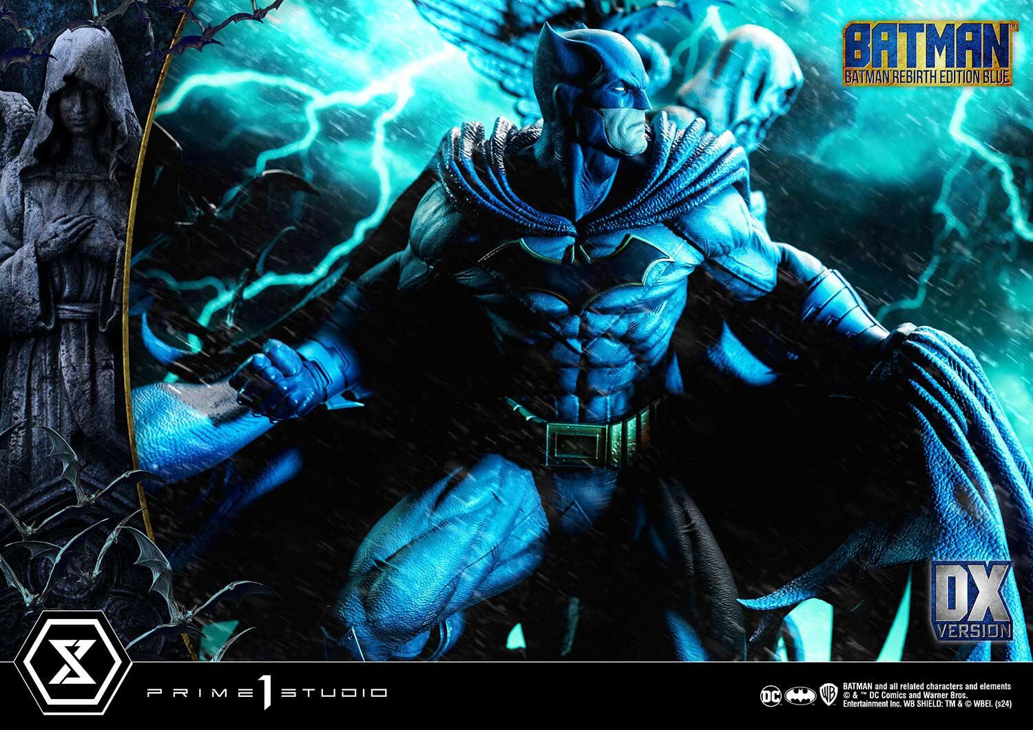 Batman - Premium Masterline (UPMDC-09DXLM) - 1/4 - Rebirth, Blue, DX Version (Prime 1 Studio) photo 48