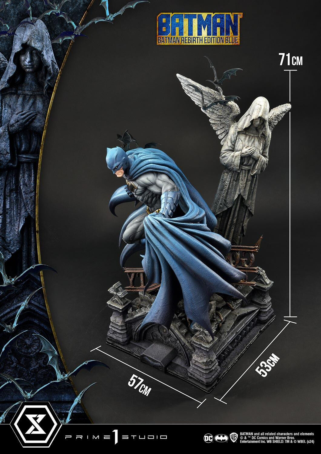 Batman - Premium Masterline (UPMDC-09DXLM) - 1/4 - Rebirth, Blue, DX Version (Prime 1 Studio) photo 87