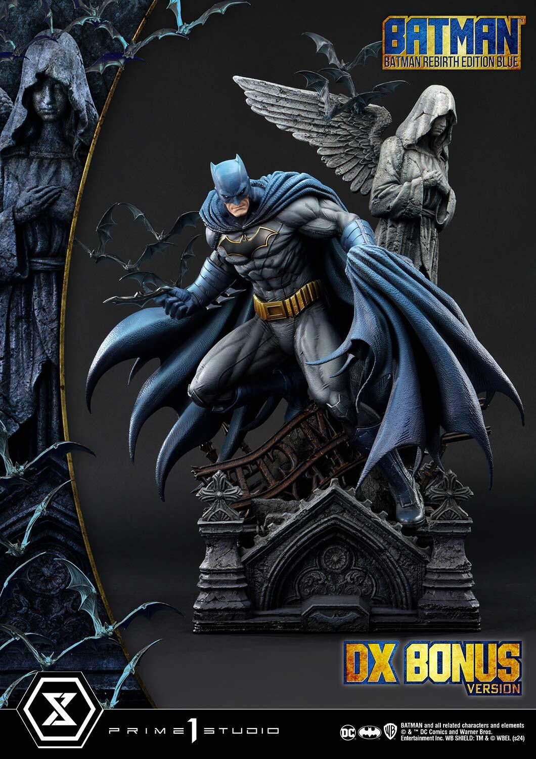 Batman - Premium Masterline (UPMDC-09DXSLM) - 1/4 - Rebirth, Blue, DX Bonus Version (Prime 1 Studio)
