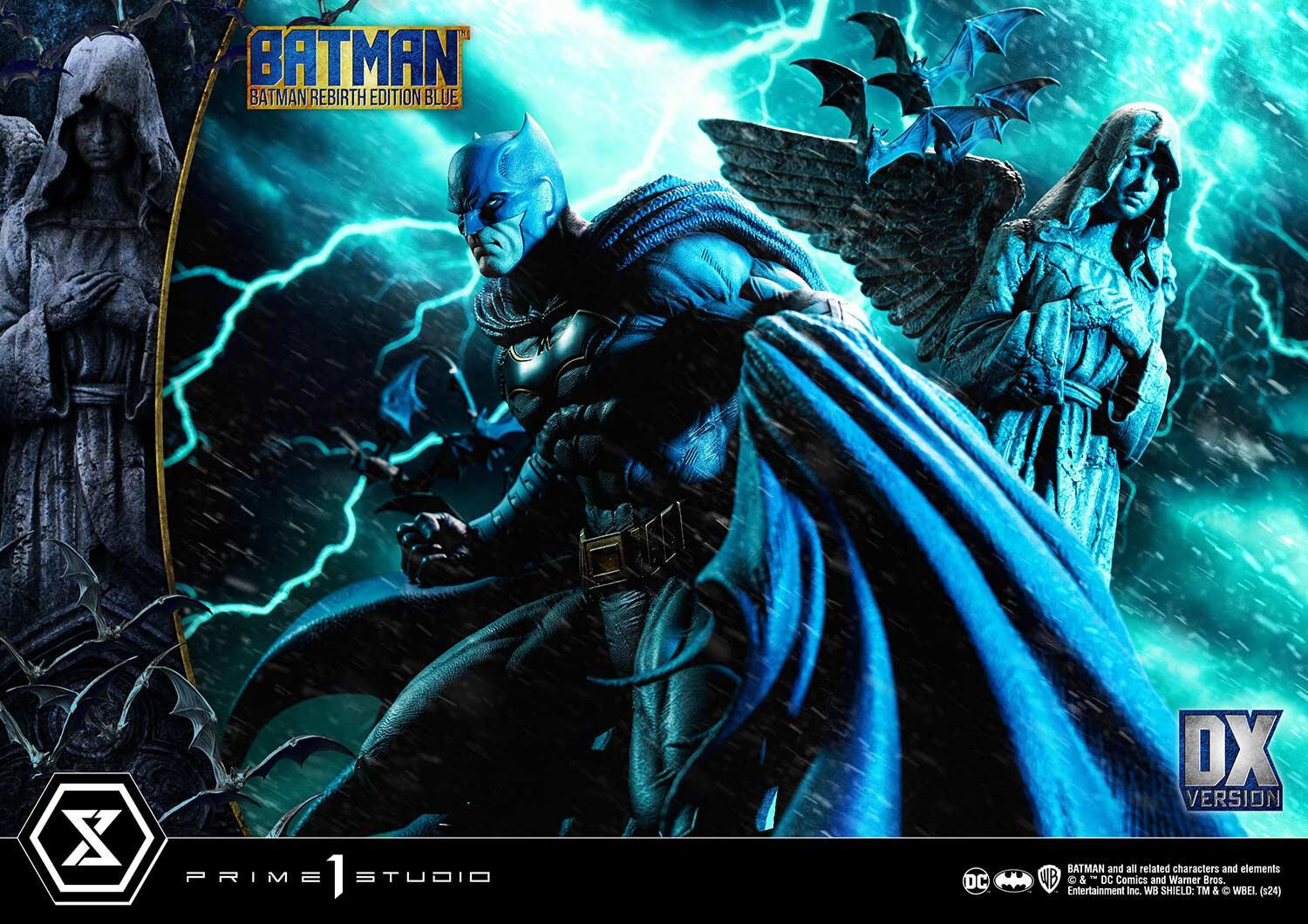 Batman - Premium Masterline (UPMDC-09DXSLM) - 1/4 - Rebirth, Blue, DX Bonus Version (Prime 1 Studio) photo 8