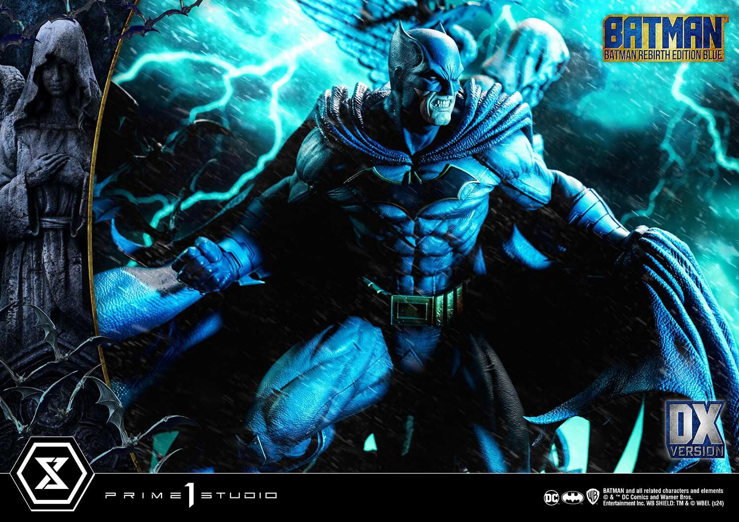 Batman - Premium Masterline (UPMDC-09DXSLM) - 1/4 - Rebirth, Blue, DX Bonus Version (Prime 1 Studio) photo 38