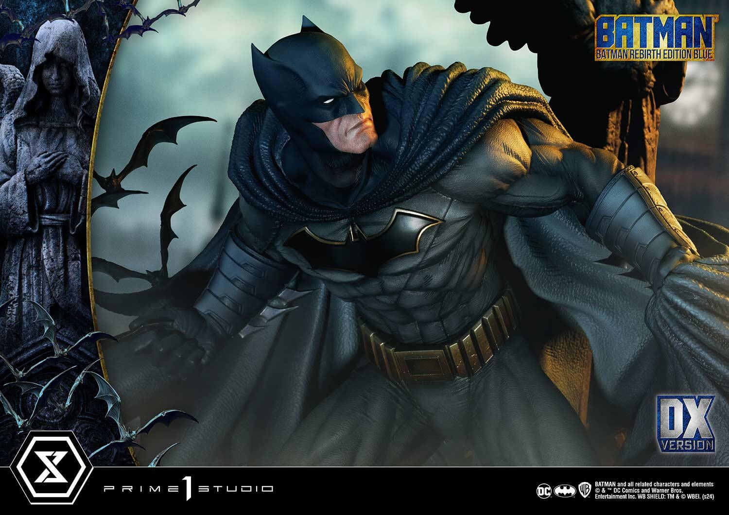 Batman - Premium Masterline (UPMDC-09DXSLM) - 1/4 - Rebirth, Blue, DX Bonus Version (Prime 1 Studio) photo 39