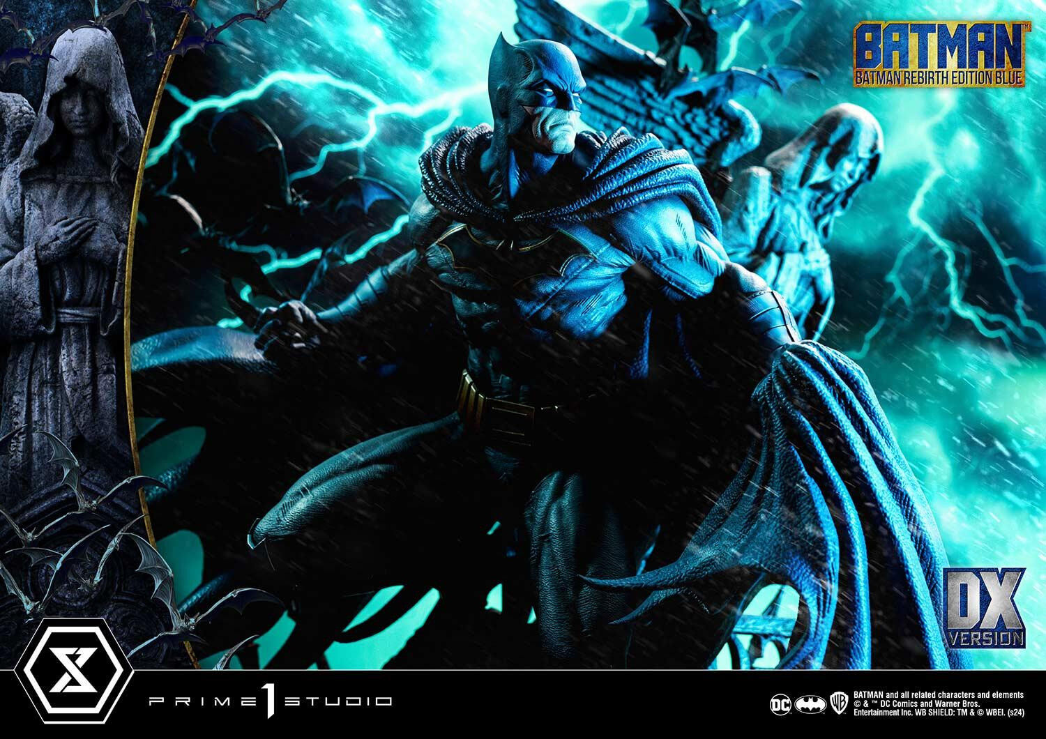 Batman - Premium Masterline (UPMDC-09DXSLM) - 1/4 - Rebirth, Blue, DX Bonus Version (Prime 1 Studio) photo 47