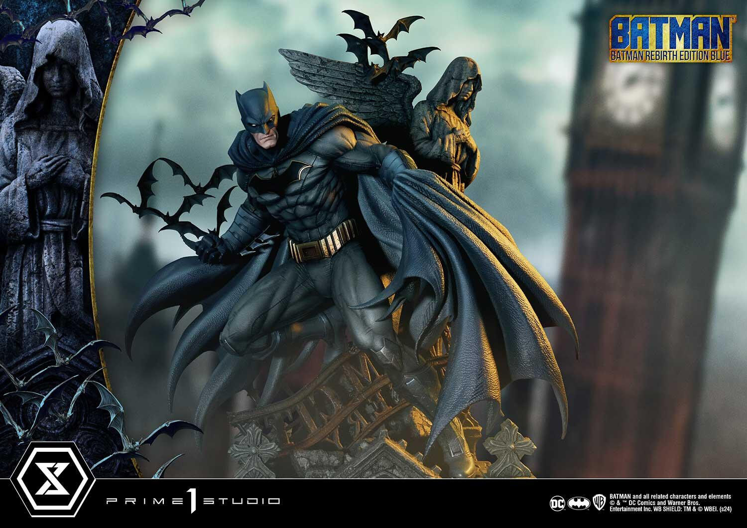 Batman - Premium Masterline (UPMDC-09DXSLM) - 1/4 - Rebirth, Blue, DX Bonus Version (Prime 1 Studio) photo 59
