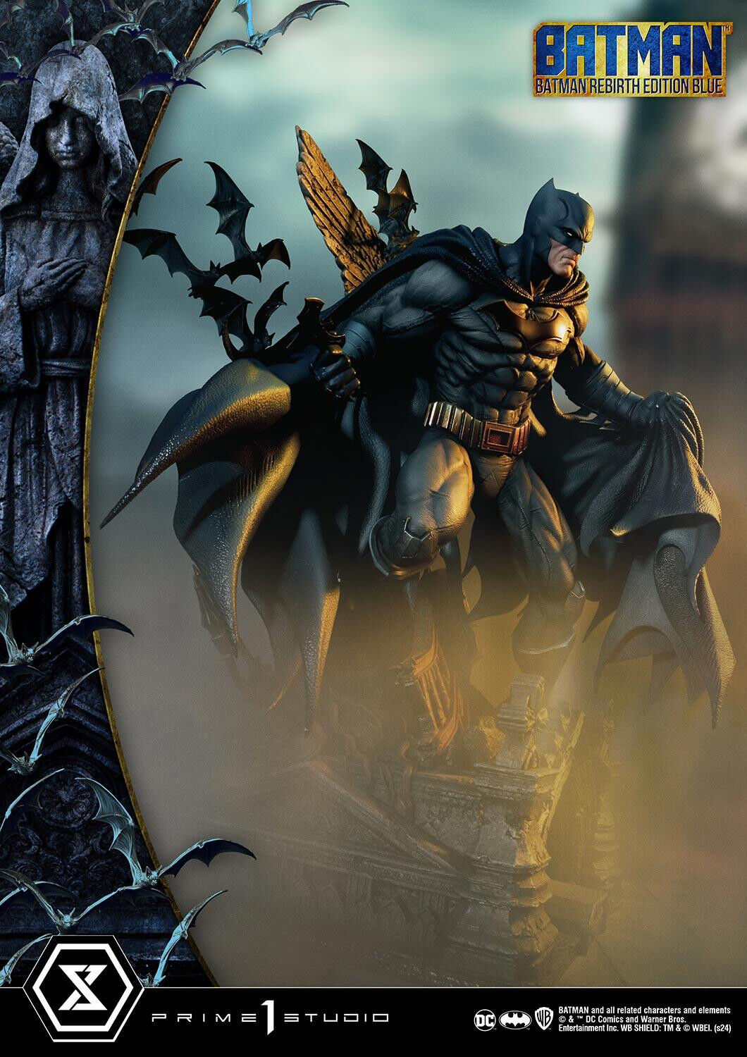 Batman - Premium Masterline (UPMDC-09DXSLM) - 1/4 - Rebirth, Blue, DX Bonus Version (Prime 1 Studio) photo 63
