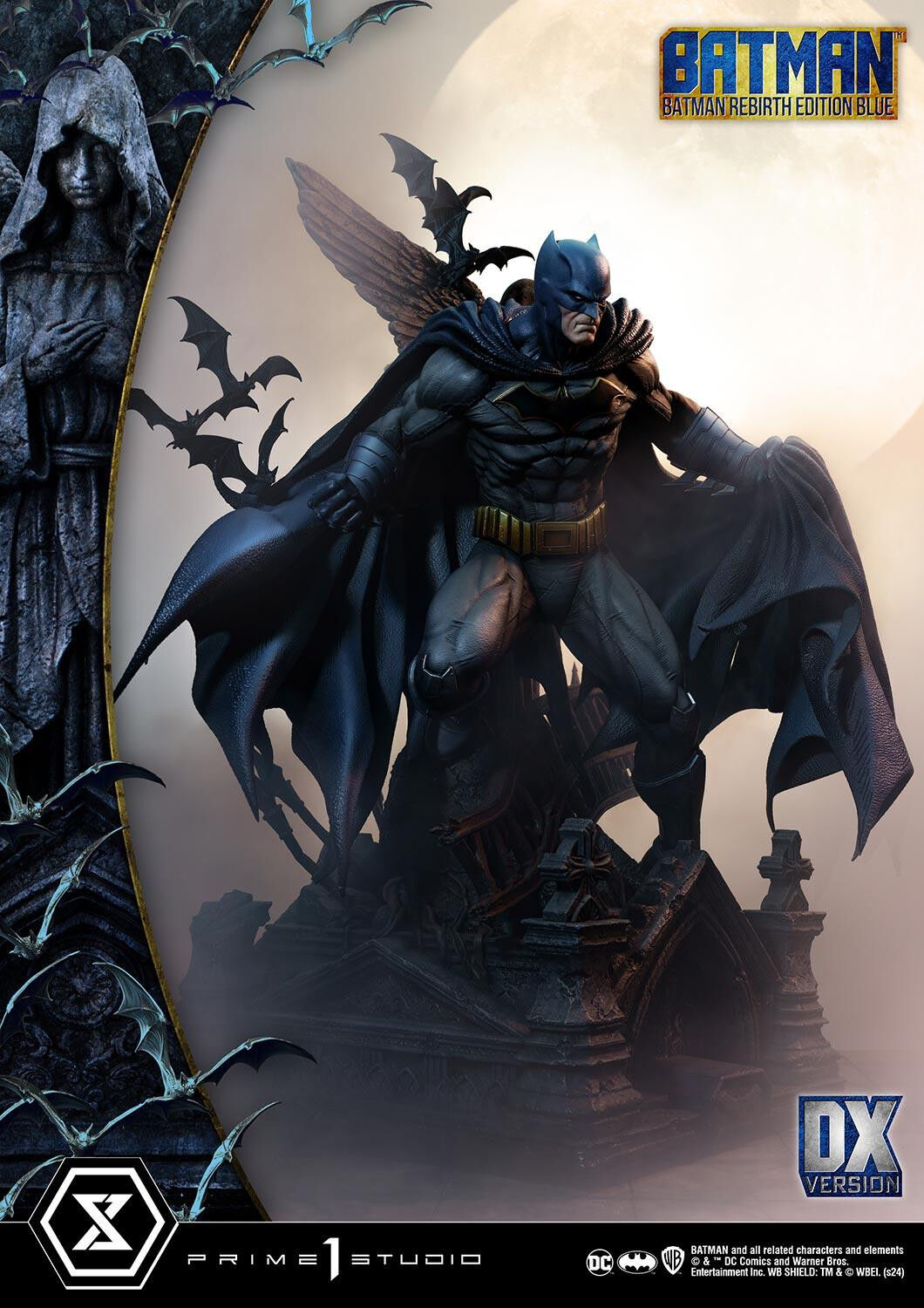 Batman - Premium Masterline (UPMDC-09DXSLM) - 1/4 - Rebirth, Blue, DX Bonus Version (Prime 1 Studio) photo 77