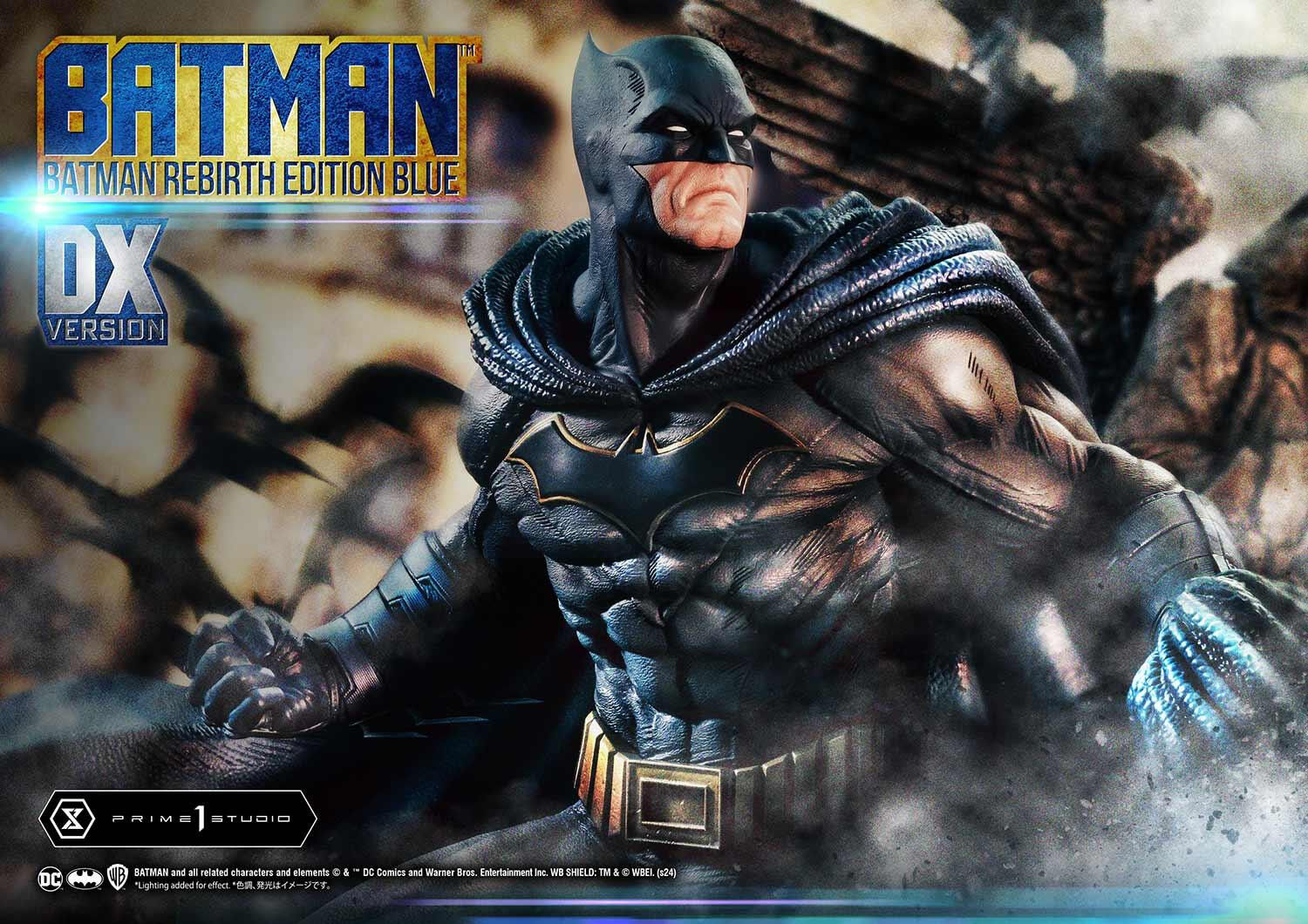 Batman - Premium Masterline (UPMDC-09DXSLM) - 1/4 - Rebirth, Blue, DX Bonus Version (Prime 1 Studio) photo 80