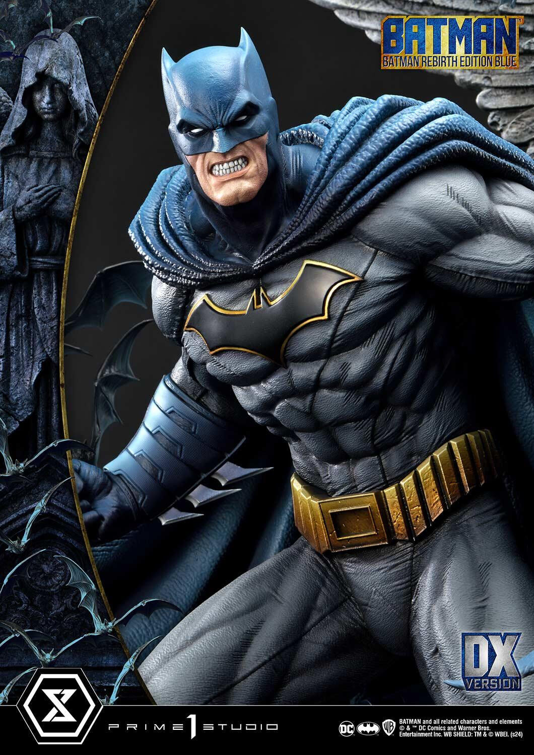 Batman - Premium Masterline (UPMDC-09DXSLM) - 1/4 - Rebirth, Blue, DX Bonus Version (Prime 1 Studio) photo 81