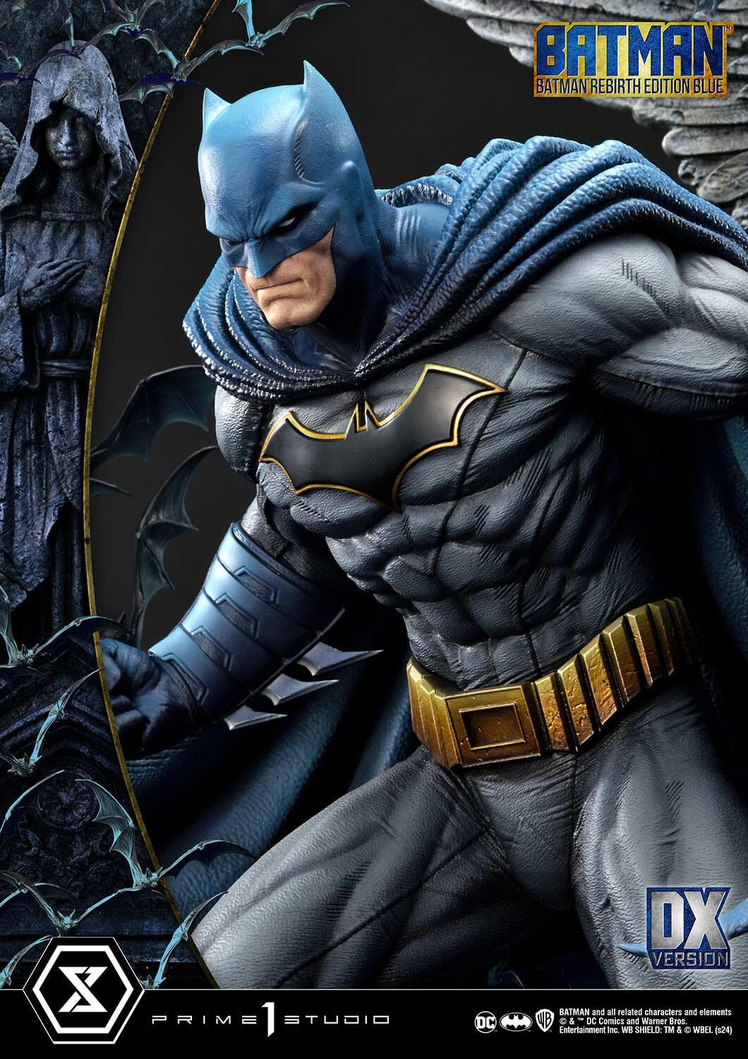 Batman - Premium Masterline (UPMDC-09DXSLM) - 1/4 - Rebirth, Blue, DX Bonus Version (Prime 1 Studio) photo 83