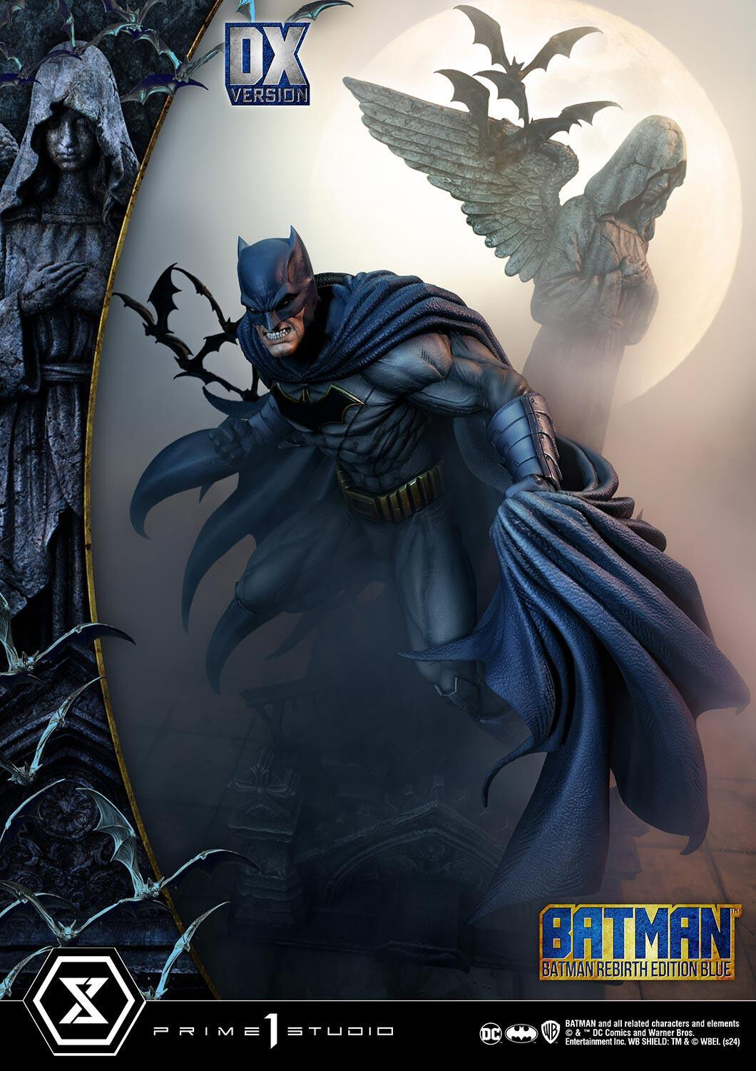 Batman - Premium Masterline (UPMDC-09DXSLM) - 1/4 - Rebirth, Blue, DX Bonus Version (Prime 1 Studio) photo 93