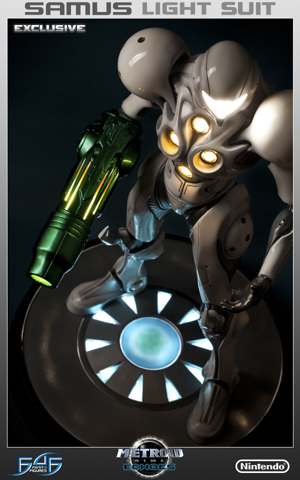 Metroid Prime 2: Dark Echoes - Samus Aran - 1/4 - Light Suit, Exclusive (First 4 Figures) photo 9