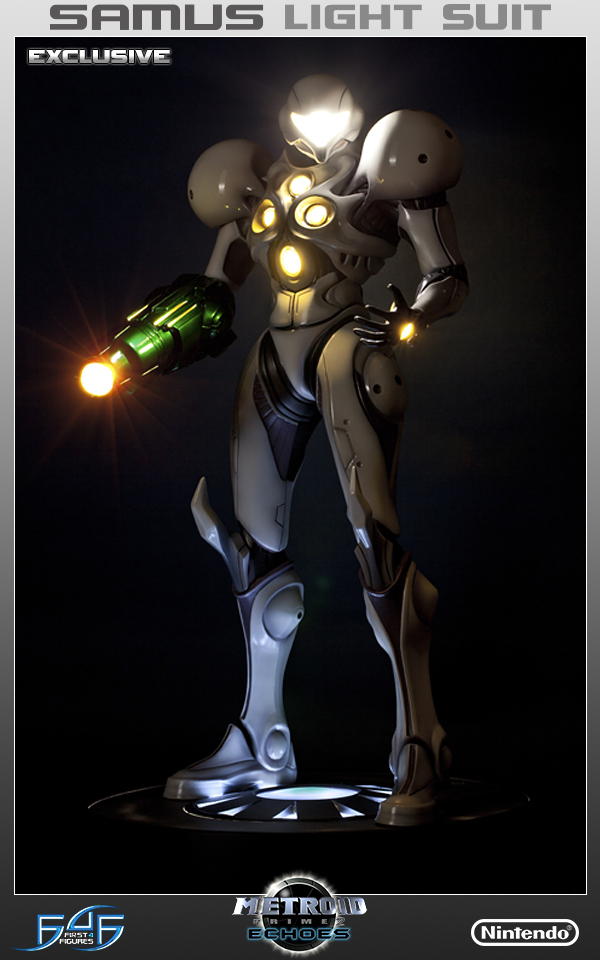 Metroid Prime 2: Dark Echoes - Samus Aran - 1/4 - Light Suit, Exclusive (First 4 Figures) photo 18