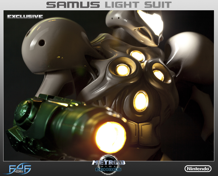 Metroid Prime 2: Dark Echoes - Samus Aran - 1/4 - Light Suit, Exclusive (First 4 Figures) photo 26