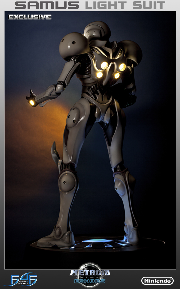 Metroid Prime 2: Dark Echoes - Samus Aran - 1/4 - Light Suit, Exclusive (First 4 Figures) photo 27