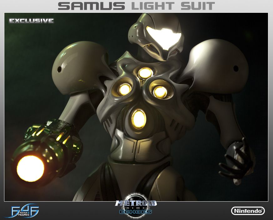 Metroid Prime 2: Dark Echoes - Samus Aran - 1/4 - Light Suit, Exclusive (First 4 Figures) photo 32