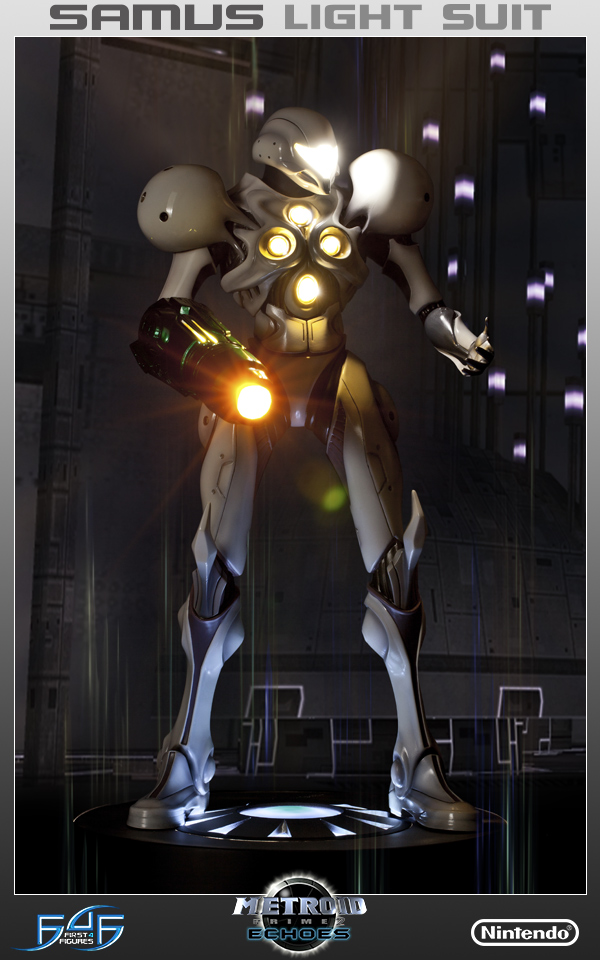 Metroid Prime 2: Dark Echoes - Samus Aran - 1/4 - Light Suit, Exclusive (First 4 Figures) photo 38