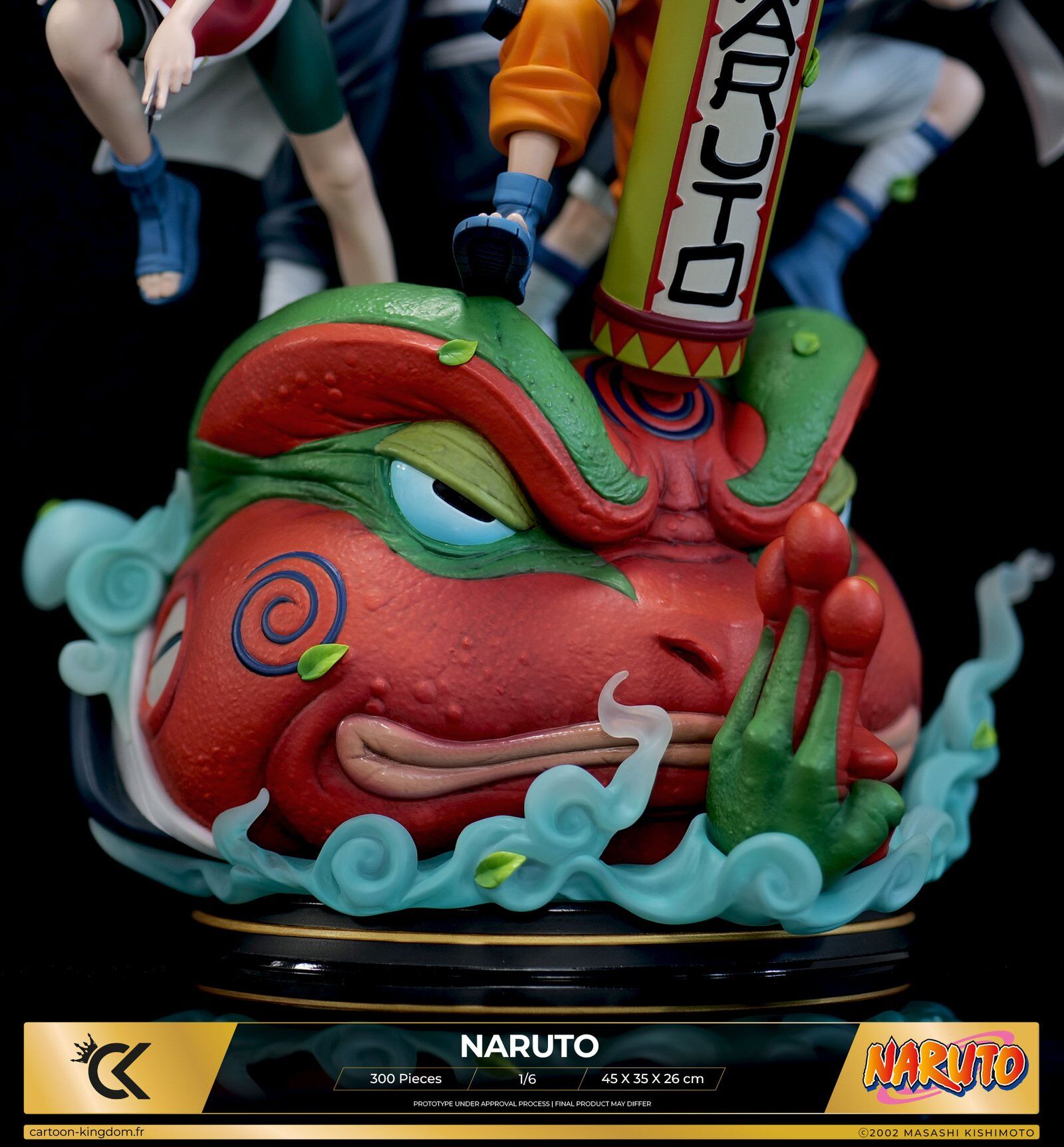 Naruto - Gamakichi - Haruno Sakura - Hatake Kakashi - Uchiha Sasuke - Uzumaki Naruto - 1/6 (Cartoon Kingdom) photo 2