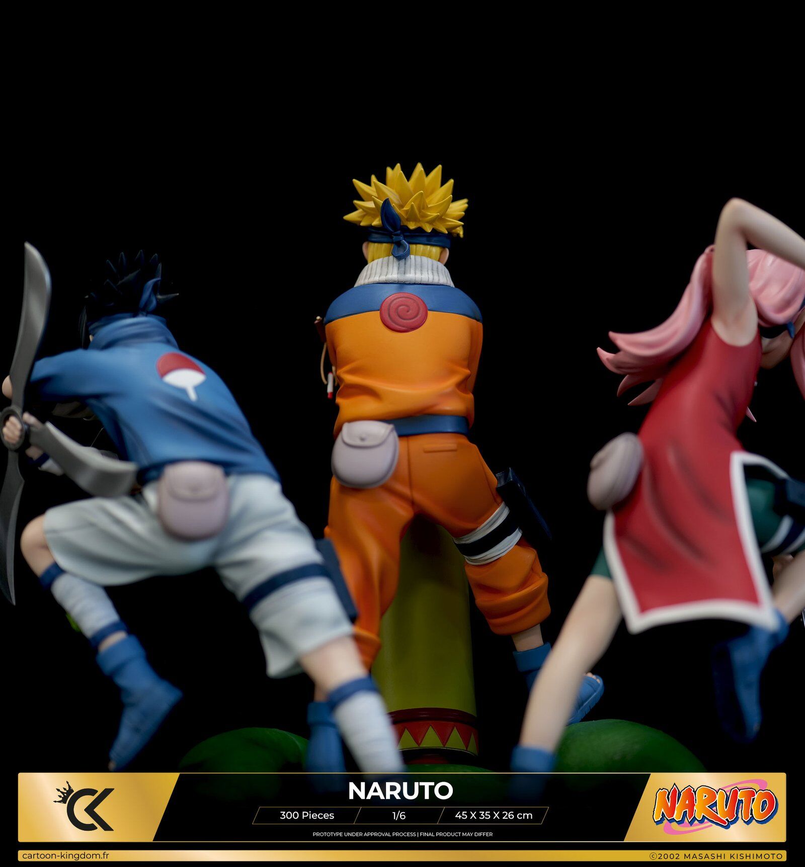 Naruto - Gamakichi - Haruno Sakura - Hatake Kakashi - Uchiha Sasuke - Uzumaki Naruto - 1/6 (Cartoon Kingdom) photo 3