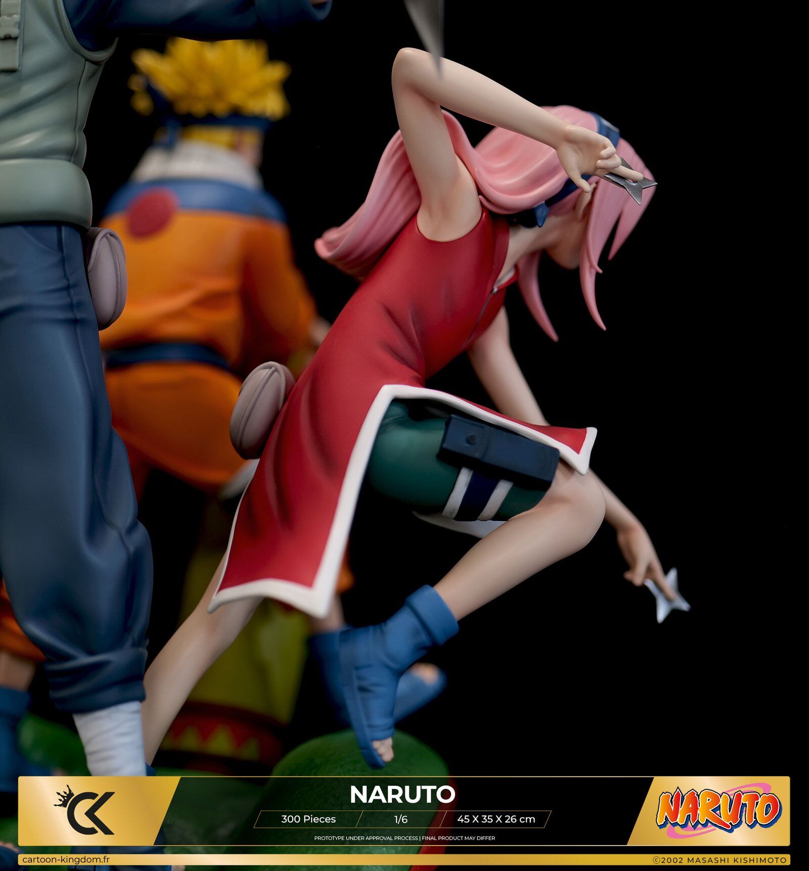 Naruto - Gamakichi - Haruno Sakura - Hatake Kakashi - Uchiha Sasuke - Uzumaki Naruto - 1/6 (Cartoon Kingdom) photo 4