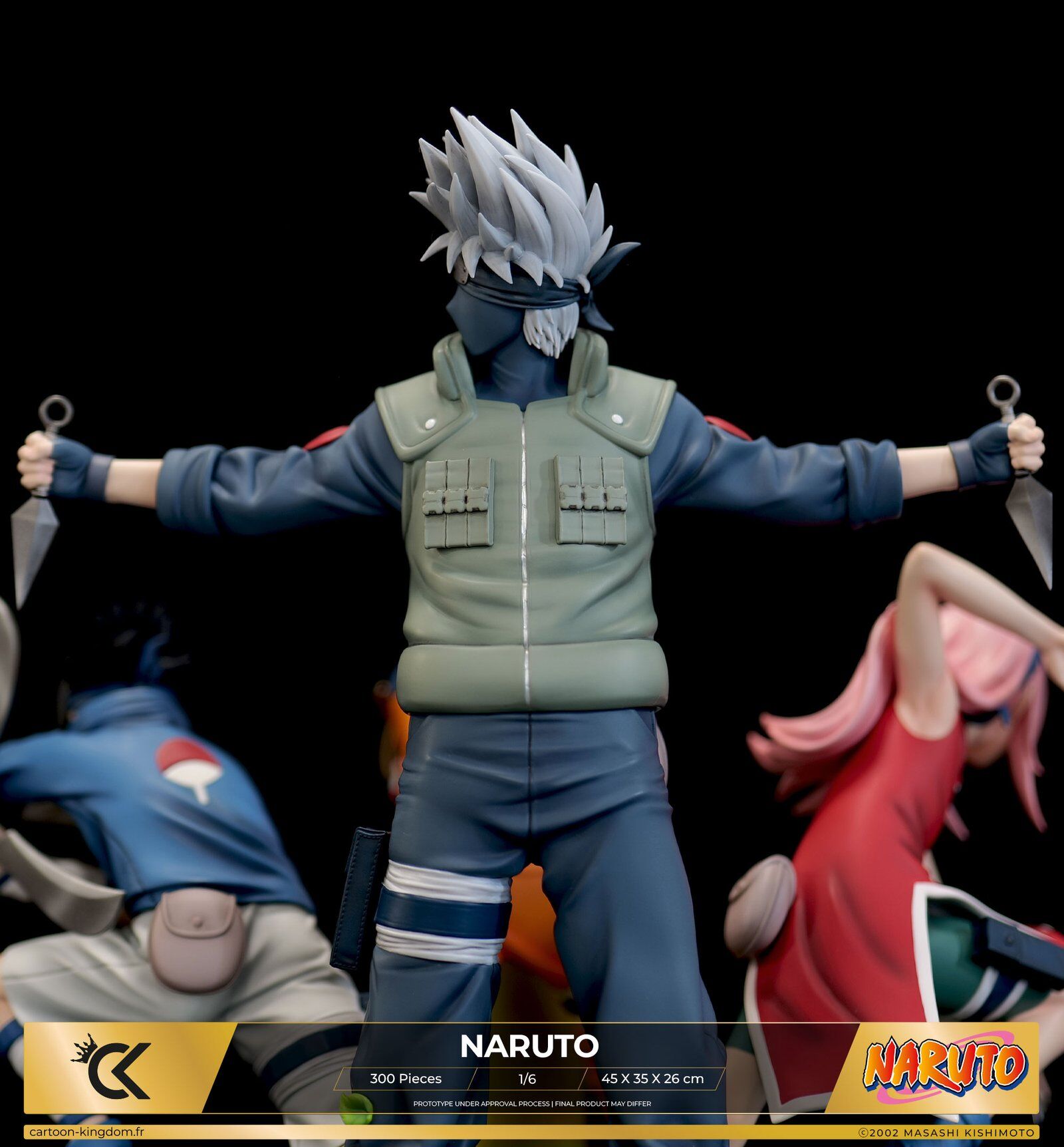Naruto - Gamakichi - Haruno Sakura - Hatake Kakashi - Uchiha Sasuke - Uzumaki Naruto - 1/6 (Cartoon Kingdom) photo 6
