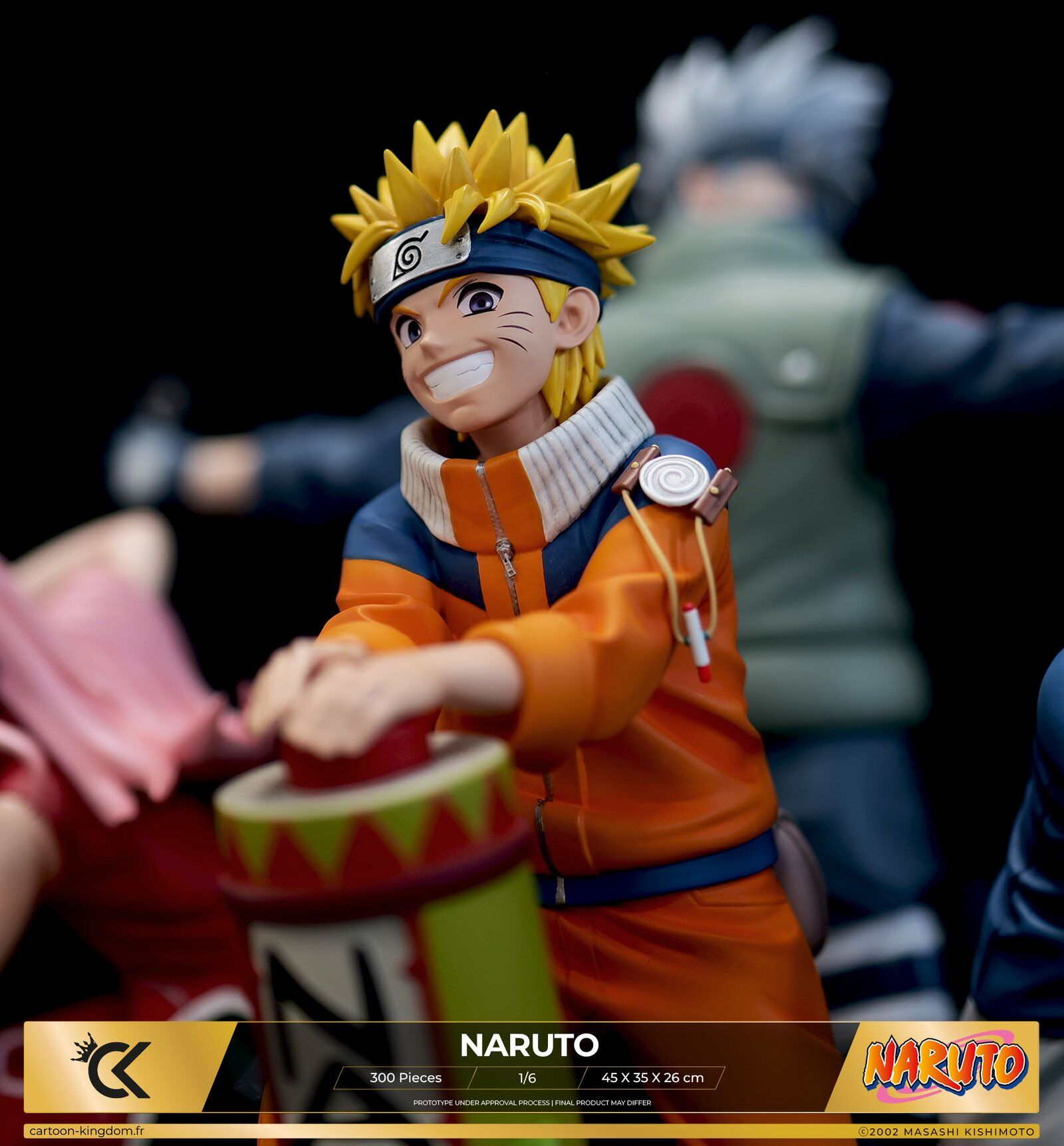 Naruto - Gamakichi - Haruno Sakura - Hatake Kakashi - Uchiha Sasuke - Uzumaki Naruto - 1/6 (Cartoon Kingdom) photo 9