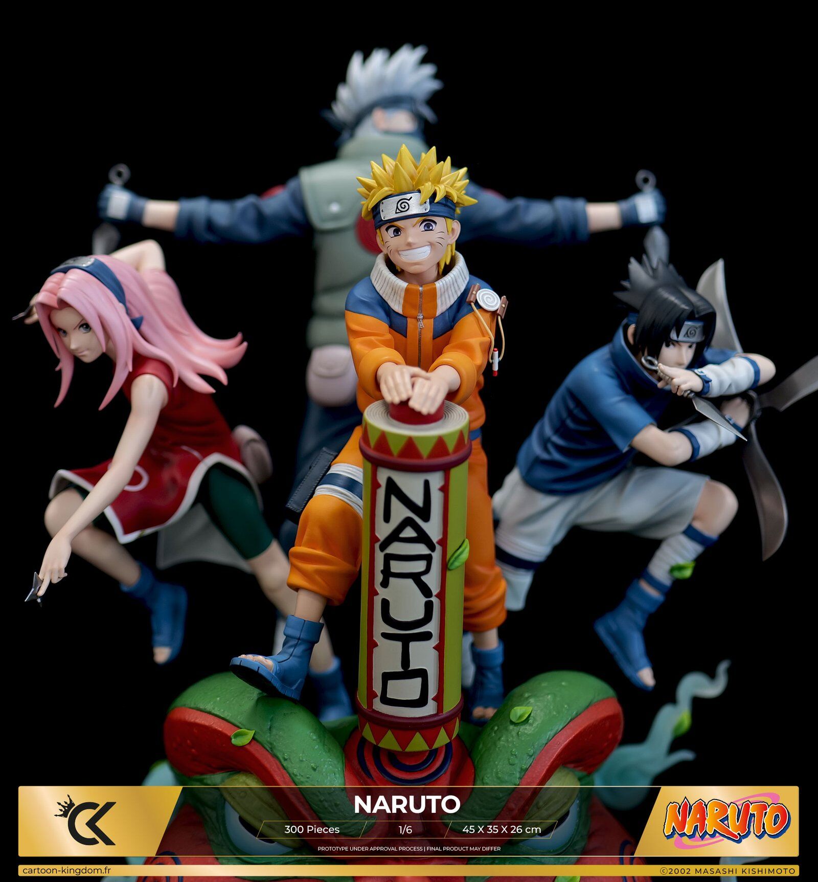 Naruto - Gamakichi - Haruno Sakura - Hatake Kakashi - Uchiha Sasuke - Uzumaki Naruto - 1/6 (Cartoon Kingdom) photo 11
